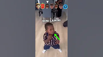 Lamine Yamal And Mini Lamine 