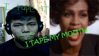 I Tape My Mouth. Try Not To Sing Challenge, Fail Part 2