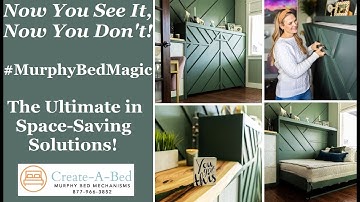 DIY Build A Murphy Bed - The Ultimate Space Saving Solution-#murphybed #diyprojects #trending #home
