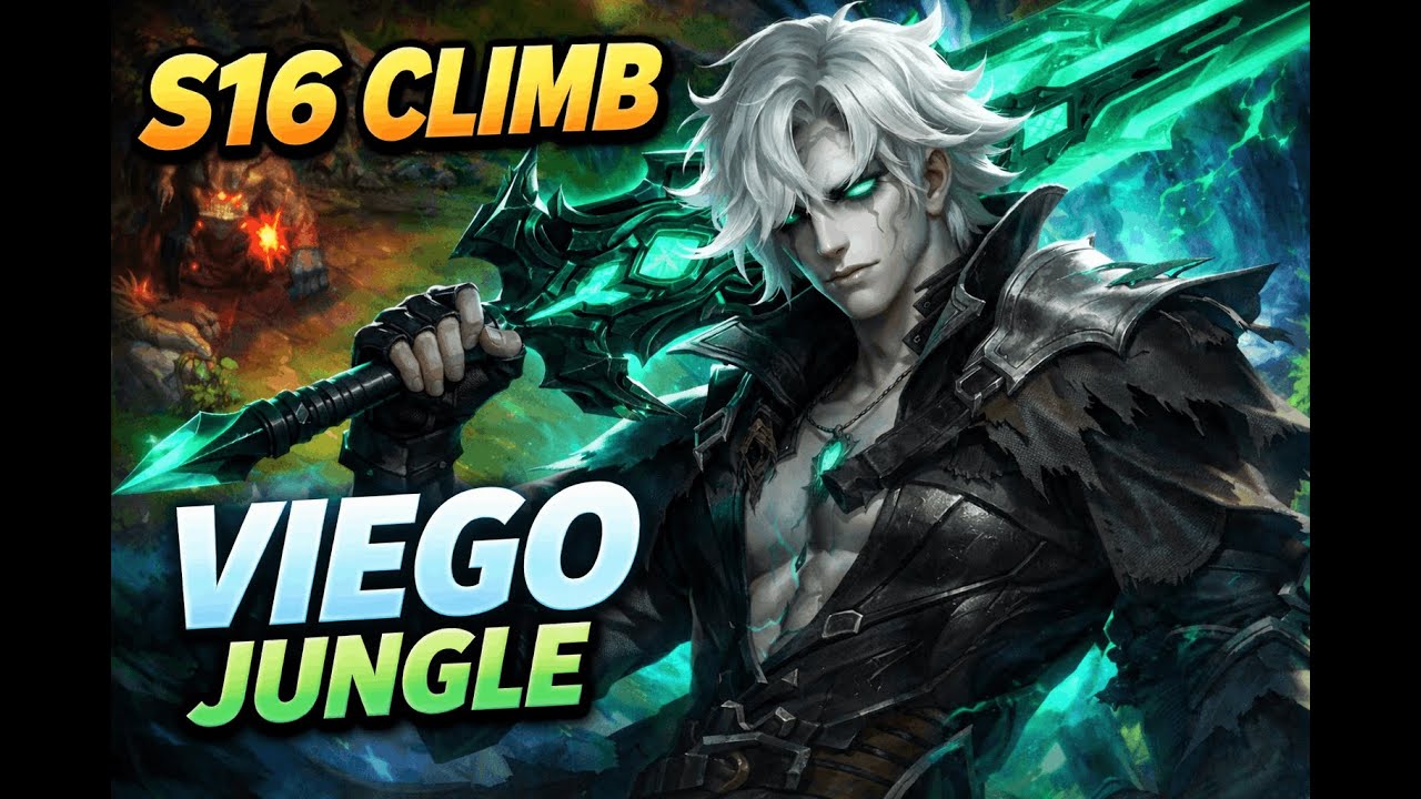 LoL S16 Climb - Viego Jungle [