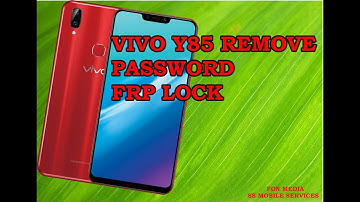 Vivo Y85 Unlock Vivo1726 Pattern#  Password# Frp Unlock Done Via Miracle Box Android 8.1.0