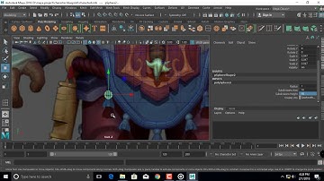 maya character modeling tutorial Part9