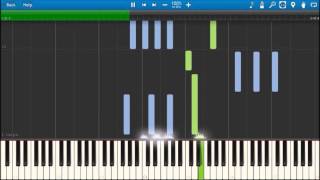 Video thumbnail of "Kimi no wa OST - Kataware Doki Theishter Piano (with sheet music)"