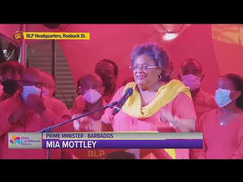 Mia Mottley Elected as Prime Minister of Barbados