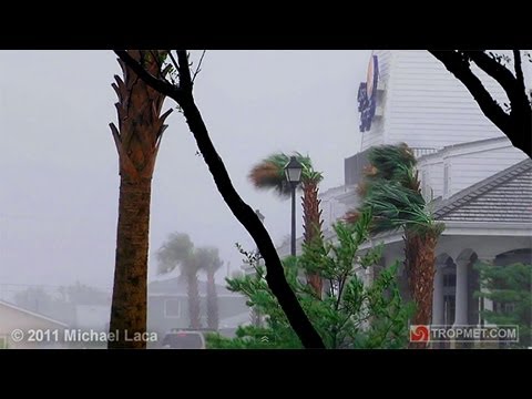 Hurricane Irene - Outer Banks, North Carolina - Au...