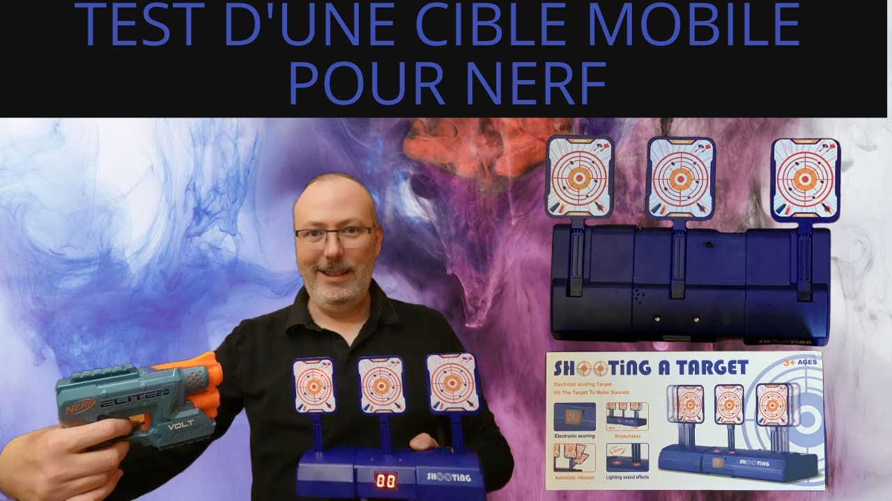 Cible pour Pistolet Nerf,Cible électronique de Score