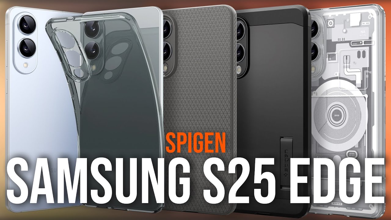 Best Spigen cases for Galaxy S25 Edge