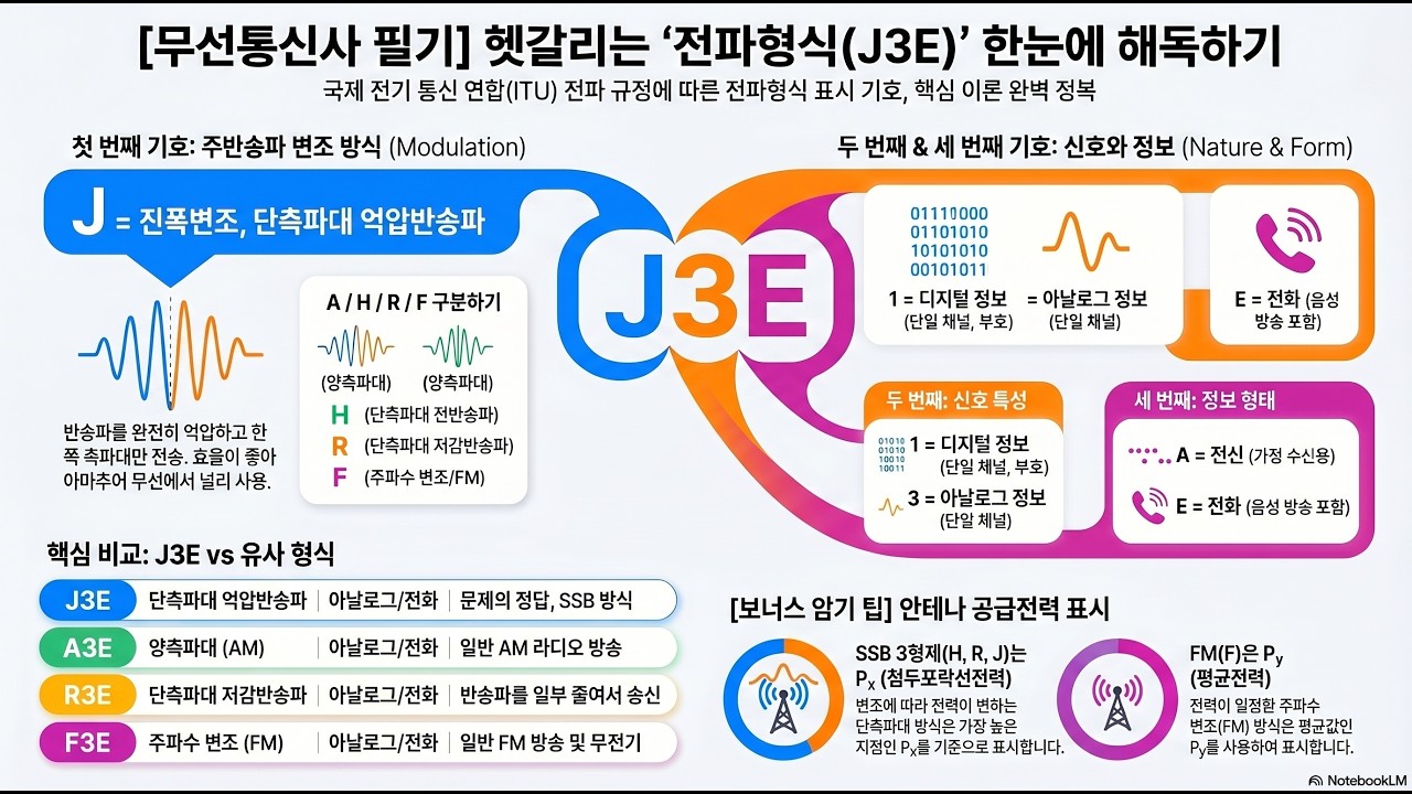 [육상무선통신사 AI해설] 기출_전파형식 J3E - YouTube