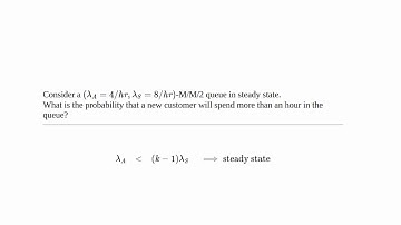 M/M/k Queue and Markov Queueing 1