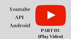 #3 Play video using Youtube Player API in Android Studio - Durasi: 10.19. 