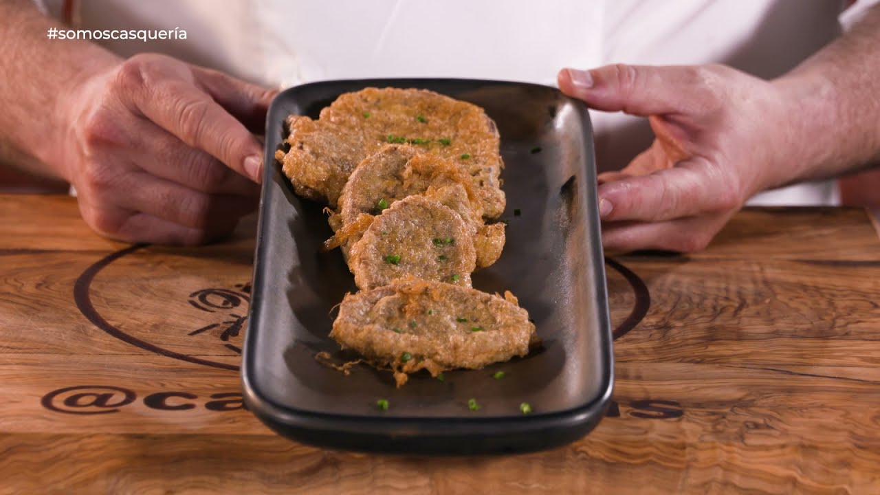 Lengua de Ternera rebozada con Caco Galmés | Receta IC Meca