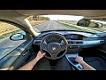 BMW E90 320D 163HP Manual (2006) | POV Test Drive Onboard