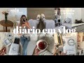 Dirio em vlog ep 11  closet quase pronto atualizao da casa unha perfumes livros e mais