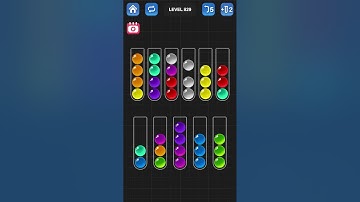 Ball Sort Puzzle by Guru Game: Levels 826, 827, 828, 829, 830