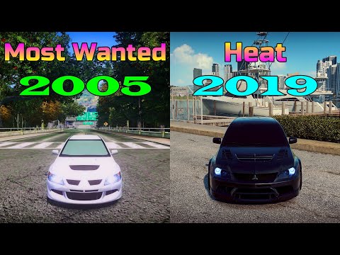 Sound And Speed Test Mitsubishi Lancer Evolution Need For Speed Most Wanted 2005 Vs Heat