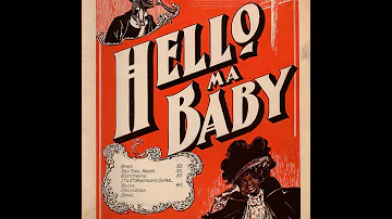 Arthur Collins - Hello Ma Baby 1899 Ragtime (Edison Phonograph)