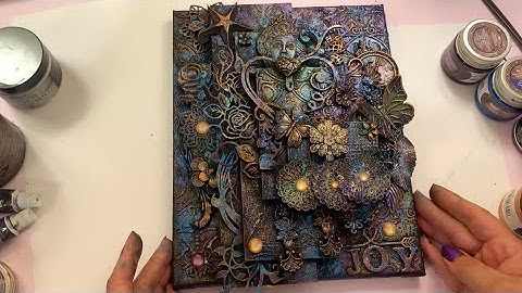 Mixed Media Canvas (Using Chipboard)
