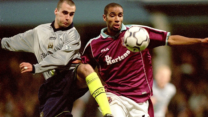 West Ham 4-1 Man City (2000/2001)