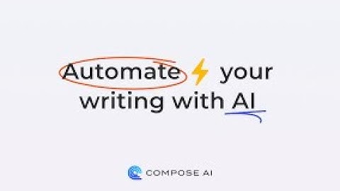 Compose AI: Autocomplete, Rephrase, Compose anything, Quick reply and Generate emails