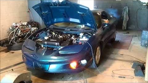 Pontiac Firebird dyno results