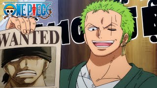 Straw Hat Crew Bounty Update | One Piece