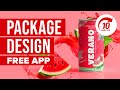 How to create a packaging design  i  10 minute challenge