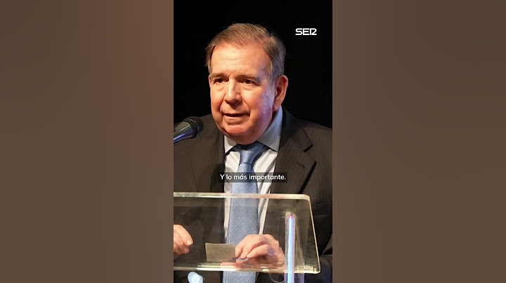 Edmundo González habla de un "feliz retorno a Venezuela"
