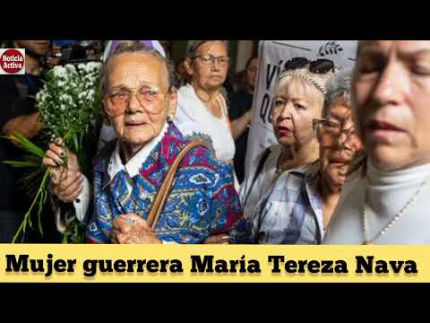 María Tereza Nava hoy Venezuela está de Luto 