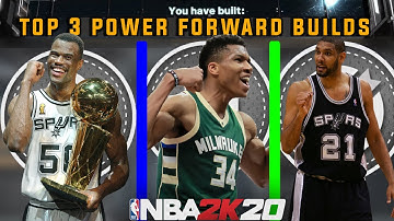 The *NEW* 3 Best power forward Builds Video Get The Most Badge Upgrades, Dunk Animations and more!