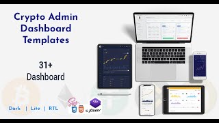 Tokenize Admin Dashboard Template with Dark RTL Theme