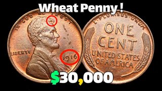 1916 Wheat Penny Value? Rare Lincoln Cent Worth Money! #uscoins #rarecoins #coin 