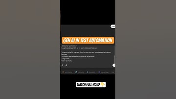 How GenAI will change software testing forever #shorts #shortsfeed #genai