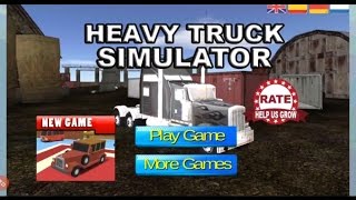 Heavy Truck Parking Simulator - Review Gameplay Trailer screenshot 1