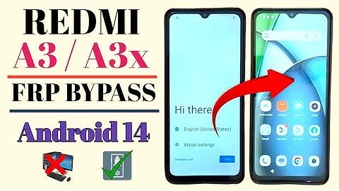 Redmi A3x frp bypass Android 14 Without PC || New Method 2025 🔥