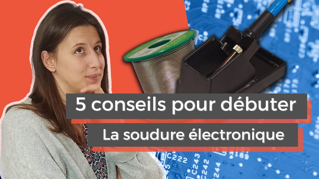 Comment souder/braser à l'étain sans plomb un composant électronique — free download