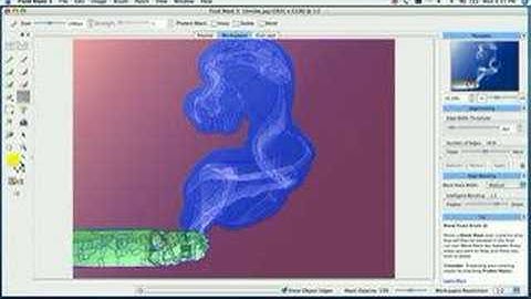 Fluid Mask 3 - Masking smoke