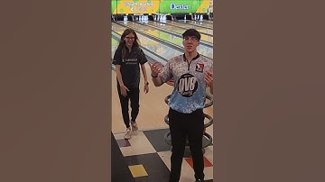 Epic 1v1 Bowling Battle vs. PRO BOWLER! #shorts