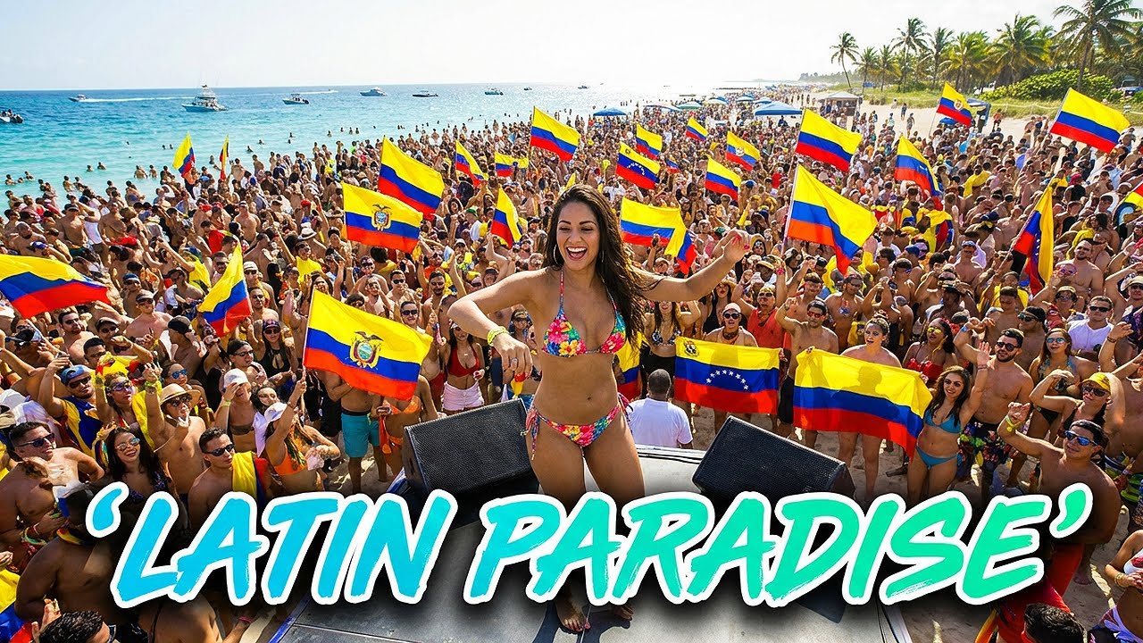 Reggaeton Paradise Fiesta 2026 🏝️ Tropical Beach Party Mix | Summer Hits