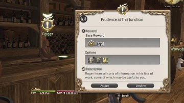 Final Fantasy 14 - Main Quest - Prudence at This Junction - Lv.8