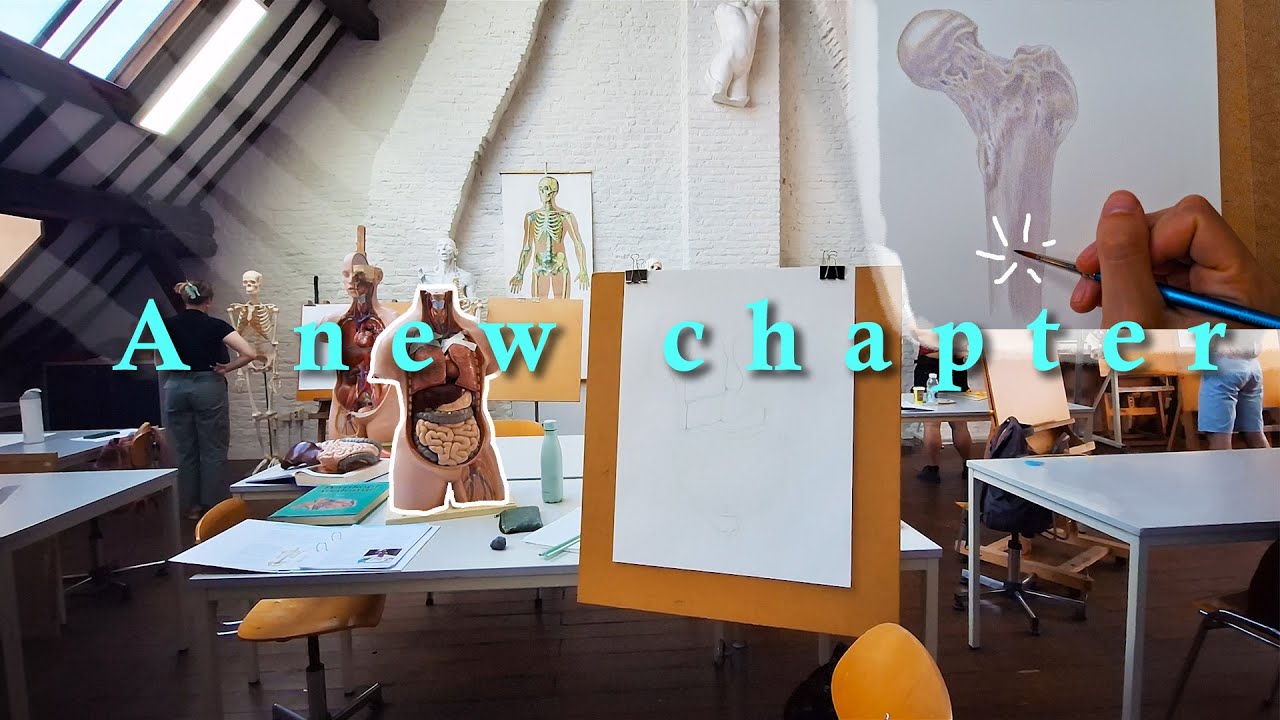 Starting A Master In Scientific Illustration // September 2023 Vlog