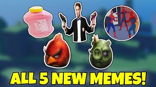 How to get ALL 5 NEW MEMES in Find The Memes [285] BILL NYE PINK SAUCE SPIDER-MAN POINTING MEME