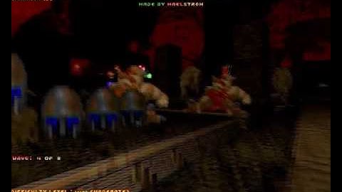 Skulltag - Invasion testvideo (Doom II engine)