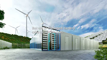 Siemens Fire protection for lithium-ion battery energy storage systems
