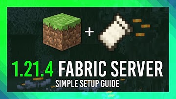 Set up a 1.21.4+ Fabric Minecraft Server | High Performance | 1.20+