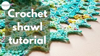 Crochet Me Shawl Tutorial