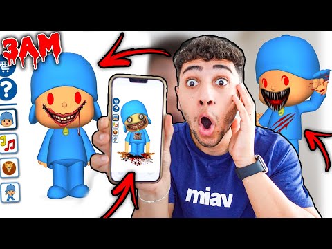 ❌GECE 3'te SAKIN TALKİNG POCOYO OYUNUNU OYNAMAYIN !! 🚫😱 *CANAVARA DÖNÜŞTÜ EVİME GELDİ*