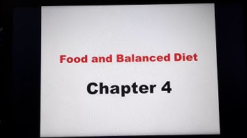 Ch-4 Evs_ Food and Balanced diet