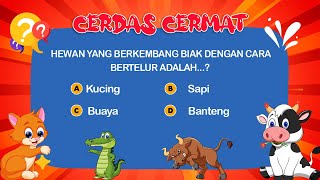 🛑 CERDAS CERMAT INDONESIA - SOAL UJIAN TEMATIK 1 KELAS 6  || QUIZ screenshot 4