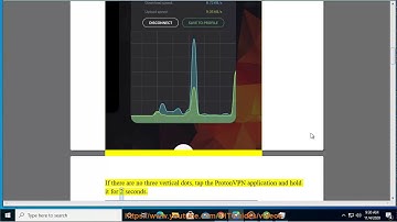 Prevent ProtonVPN for Android from disconnecting while ProtonVPN