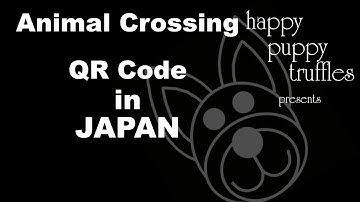 Animal Crossing 3DS QR Code in Japan - Japanese VLOG